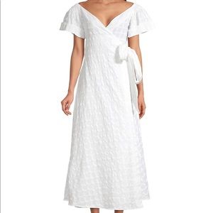 MARA HOFFMAN Adelina Wrap maxi Dress NWT